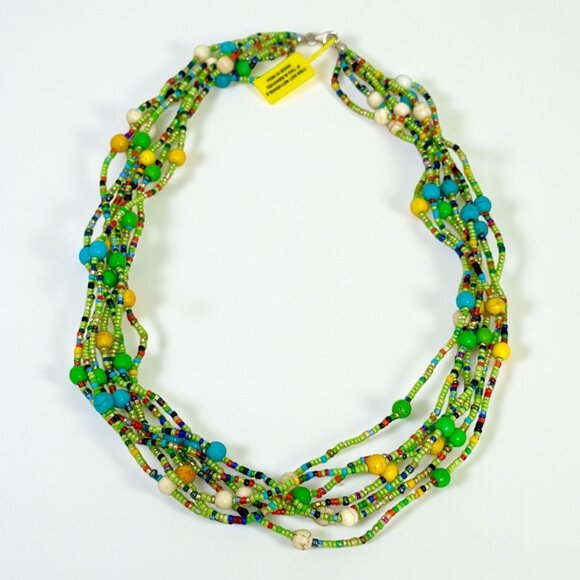 Multistrand Seed bead necklace - 18.75" - New with tag - Picture 1 of 5